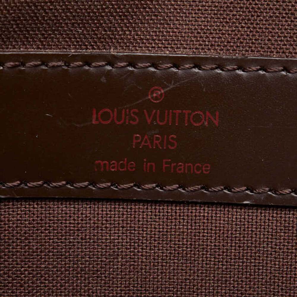 LOUIS VUITTON Brown Damier Leather Shoulder Bag - Picture 7 of 9